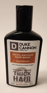 DUKE CANNON Cabello Grueso 2 en 1 Champú y Acondicionador Madera de Cedro 10 OZ ENVÍO GRATUITO - Imagen 1 de 1