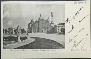 1905 - Padova - Prato della Valle e Basilica S. Giustina - Picture 1 of 1