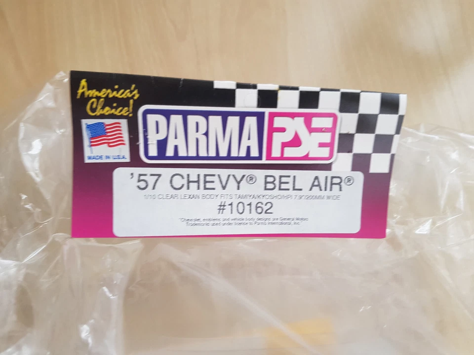 Parma #10162 57 Chevy Bel Air RC Karosserie in 1:10 Mega RAR - Bild 1 von 4