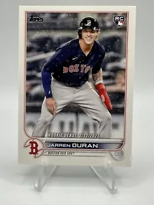 2022 Topps Jarren Duran Rookie Card Serie 2 - #US118 (RC) - Foto 1 di 2