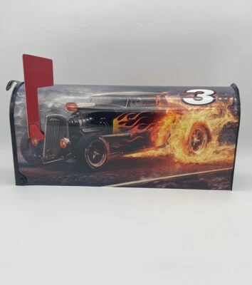 Drag racing Customized mailbox Gift Ideas For Mom And Dad - Image 1 of 4