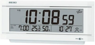 Seiko Space Link GPS Clock GP501W Japan Import With Tracking Brand New - Image 1 of 4