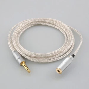 4.4mm Male to 4.4mm Female Extension Cable For Sony 4.4 mm Plug Headphone - Picture 1 of 9