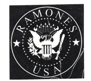 Ramones-USA Canvas Patch-Official Sew On Patch - Imagen 1 de 1