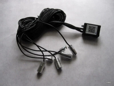 MISSING PARTS Bluetooth Phone Car RGB LED Door Dash Ambient Lights Neon Strip - Image 1 of 4