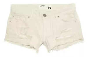 Garage Clothing Women's Vintage Distressed Raw Hem Flirty Festival Short (e90) - Picture 1 of 2