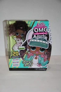 LOL Surprise OMG Sports Court Cutie Doll African American Tennis Player New!! - Picture 1 of 4