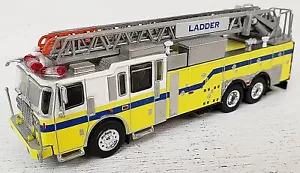 Brekina NEW HO 3-Axle Ferrara Ultra Fire Ladder Truck in Light Yellow & White - Picture 1 of 7