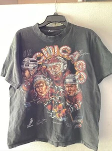 Vintage 90er Jahre Stadion Stars Shirt Xplosion Chicago Blackhawks T-Shirt einzelner Stich - Bild 1 von 10