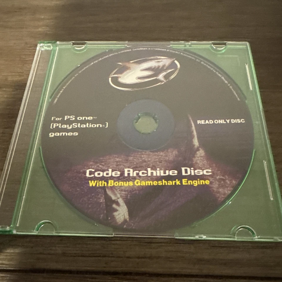PlayStation 1 GameShark Code Archive Disc 2000 InterAct PS1 Cheat Utility - Image 1 of 1