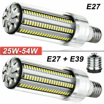 LED E27 E39 E40 Base Corn Bulb Light 25W-240W Super Bright Spotlight Lamps - Image 1 of 4