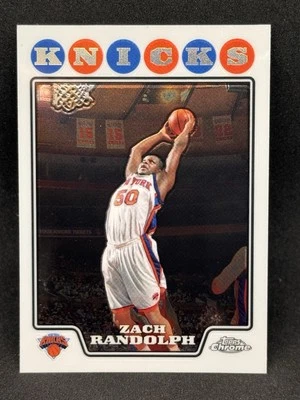 Zach Randolph 2008 Topps Chrome #38 - Knicks - Image 1 of 2
