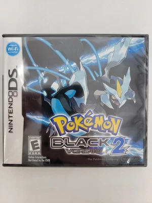 Pokémon Black Version 2 (Nintendo DS, 2012) New Factory Sealed Authentic - Image 1 of 4