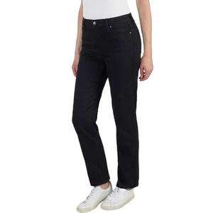 BUFFALO Jeans Alyssa High Rise Womens 16 Black High Rise Straight Leg Stretch - Picture 1 of 10