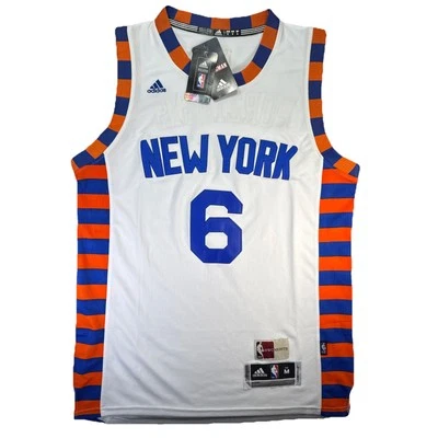 Camiseta Adidas HWC NIGHTS Kristaps Porzingis #6 New York Knicks NBA Mediana NUEVA Foto 1 de 4