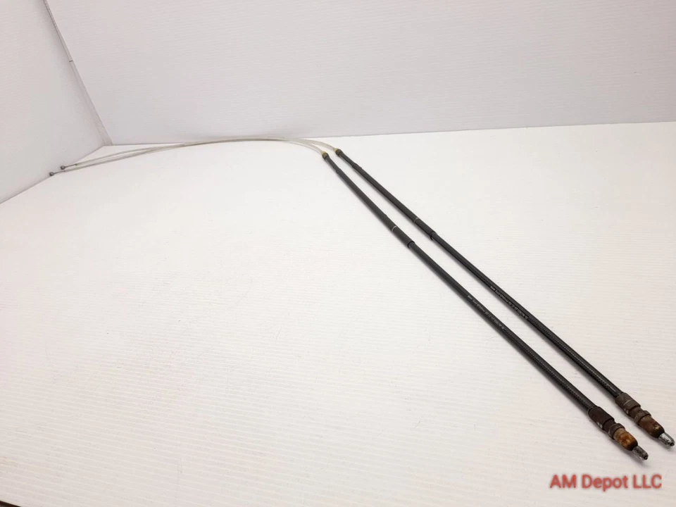 BMW 335i 335xi 328xi 328i 2007 E90 E92 M3 juego de cables de freno de mano/emergencia 2 piezas Foto 1 de 4