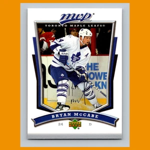 Bryan McCabe #173 2007-08 Upper Deck MVP Toronto Maple Leafs Hockey Card NHL - Picture 1 of 3