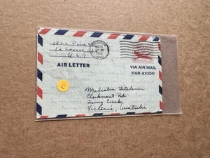 US 1953 Aerogram To Australia #UC16 (C) +UWM Student Stamp Exchange Msg +Neat - Picture 1 of 1