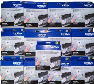 13 Brother SP01BKS Standard Capacity Ink Toner Cartridge Black BULK LOT SEALED - Picture 1 of 6