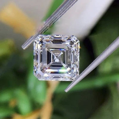 6.50Ct Lab Grown Diamond 11.50 MM Ascher Cut D Grade VVs1 Quality Gemstone k654 - Image 1 of 4