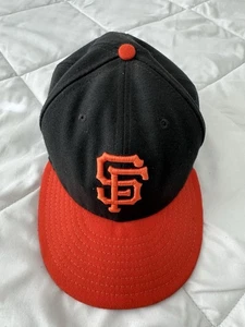 Cappello berretto baseball aderente San Francisco Giants MLB New Era 59Fifty 5950 7 5/8" - Foto 1 di 7