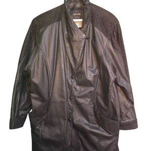 Pelle Studio Womens Leather Jacket Black M Thinsulate Thermal Insulation Snap Cl - Picture 1 of 12