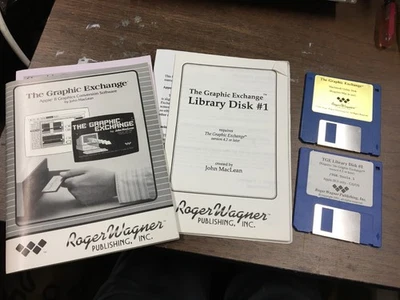 Vintage Macintosh software :  The Graphics Exchange - Roger Wagner - Image 1 of 4