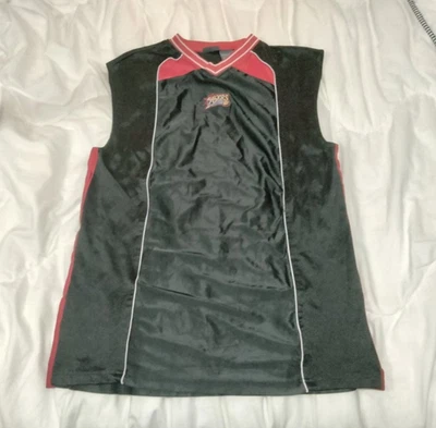 Philadelphia 76ers Sixers Large (L) Embroidered Logo Pro Edge Basketball Jersey - Image 1 of 4