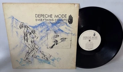 Depeche Mode – Everything Counts (In Larger Amounts) - 1983 Vinyl 12" Single - Image 1 of 4
