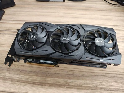 Asus RX 5700 XT 8GB Graphics Card 3x Fans With RGB ROG  - Image 1 of 3