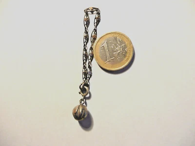 Ancien Bracelet de Poupée Bébé en Argent XIXe - Photo 1/4