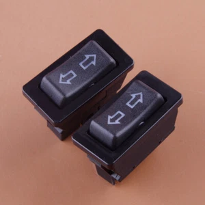 2pcs Universal 5-pin Power Window Rocker Switch Controller Door Lock Button 12V - Picture 1 of 5