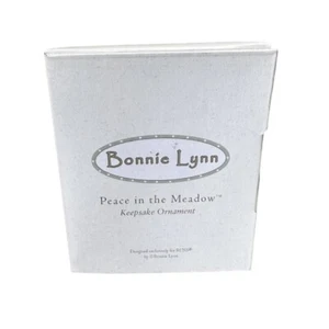 Russ Bonnie Lynn Christmas Decoration Grandma Peace In The Meadow Keepsake - Picture 1 of 8