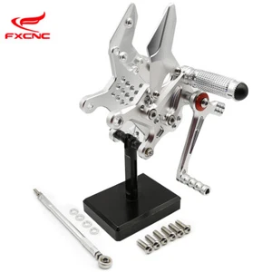 For Kawasaki ZX25R 2020-2021 CNC Motorcycle Rearset Footpeg Footrest Adjust - Foto 1 di 9