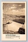 Grand Coulee Dam WA-Washington RPPC, Scenic View, Antique Vintage Postcard