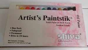 Shiva Artists Paintstik Student Grade Solid Paint Stick Set 121501 New Free Ship - Picture 1 of 5
