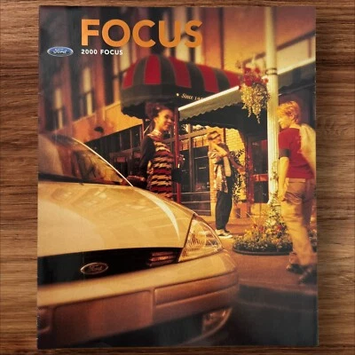 2000 Ford Focus Sales Brochure Original Dealership Booklet - ZX3 ZTS SE - Image 1 of 4