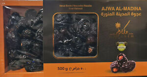 Datteln Makarem AJWA Al Madina aus Saudi Arabien 500 gr  (22 Euro pro 1000 g)