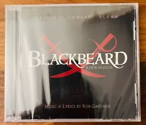 Brand New ROB GARDNER - Blackbeard Musical (2007 Concept Album) CD Soundtrack - Foto 1 di 2