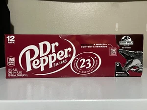 Dr Pepper Jurassic World Rebirth 2025 Mosasaurus Cans Sealed - Picture 1 of 2