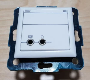 Modulo in / Out conexión Jack EGI Audio M20U Color Blanco Hilo musical - Bild 1 von 3