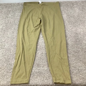 Forever 21+ Pull On Legging Women's Plus 4X Khaki Green Knit Stretch - Picture 1 of 8