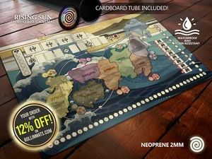 Playmat Rising Sun compatible Gamemat - Imagen 1 de 4