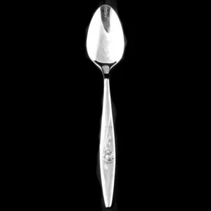 ONEIDA LASTING ROSE Deluxe Tea Spoon 6" long NEW NEVER USED made in USA - Picture 1 of 7