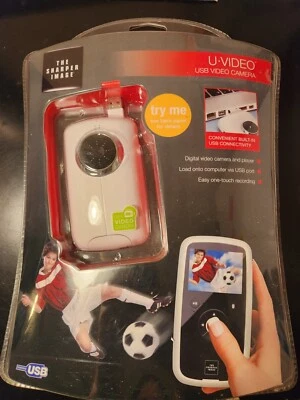 The Sharper Image U-Video White Handheld Standard Definition Digital USB Camera - Image 1 of 2