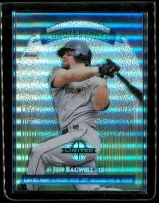 Голографическая бейсбольная карточка 1997 DONRUSS COLLEAGUE NO11 BAGWELL Astros KARROS Dodgers - Изображение 1 из 2