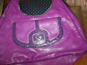 Purple Guess Handbag - Picture 1 of 4