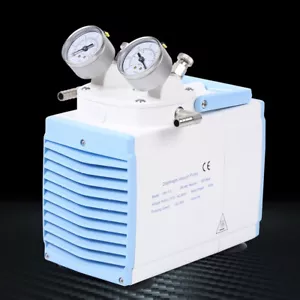 Bomba de vacío de diafragma portátil sin aceite de laboratorio 0,5 A 30 L/M 110 V - Imagen 1 de 10