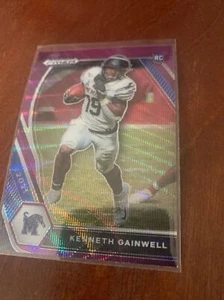 2021 Prizm Draft Picks Eagles Kenneth Gainwell Rookie RC Purple Prizm Wave - Picture 1 of 1