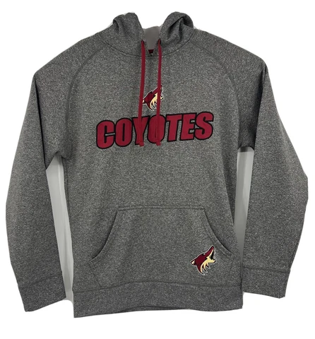 NHL Men's Arizona Coyotes Hooded Polyester Sweatshirt Mens Sz Small Cover